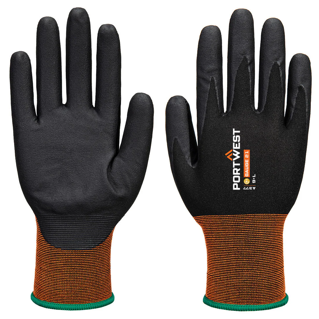 Portwest GP Grip 21 Nitrile Micro Foam Glove - Image 3