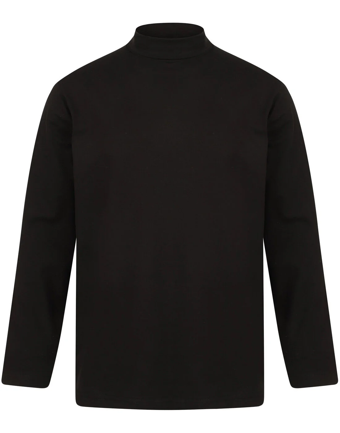 Henbury Roll Neck Long Sleeve Top - Image 3