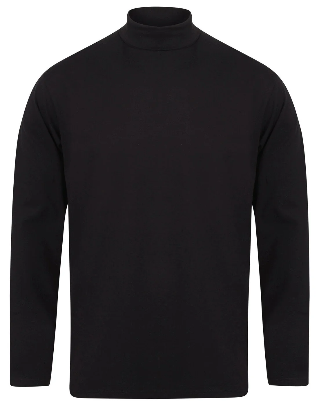 Henbury Roll Neck Long Sleeve Top - Image 4