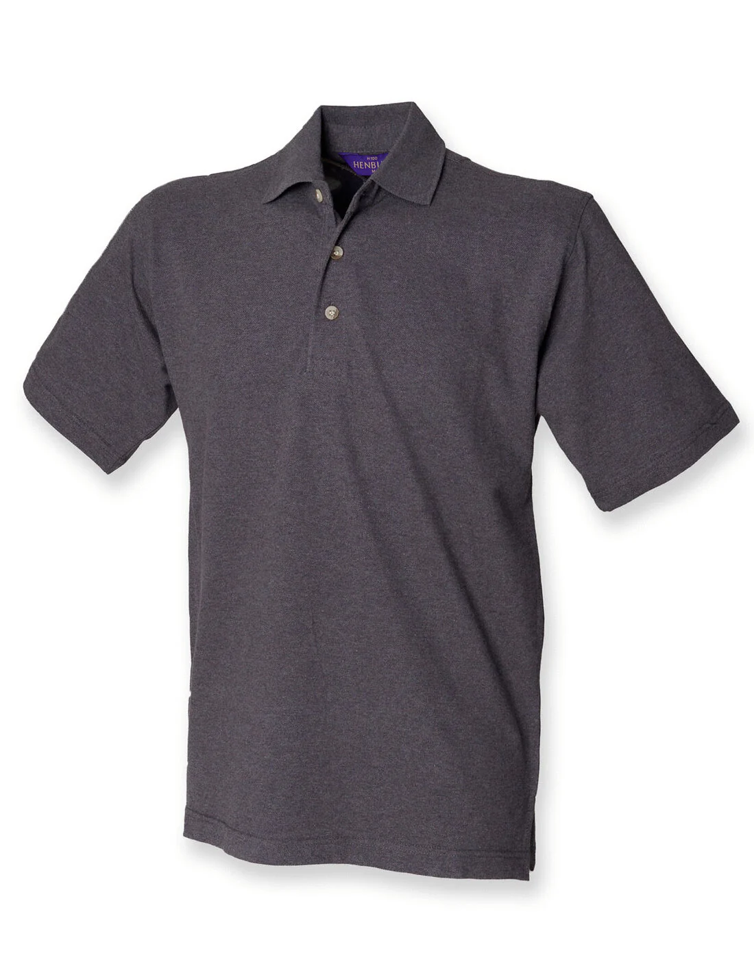 Henbury Classic Cotton Pique Polo Shirt - Image 3