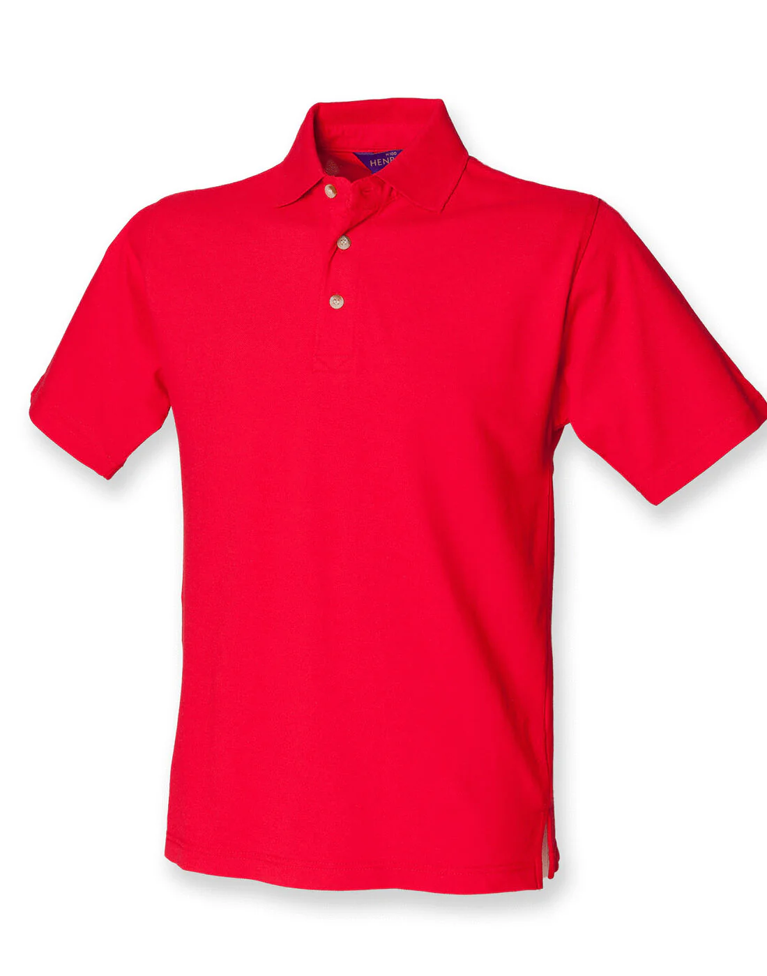 Henbury Classic Cotton Pique Polo Shirt - Image 4