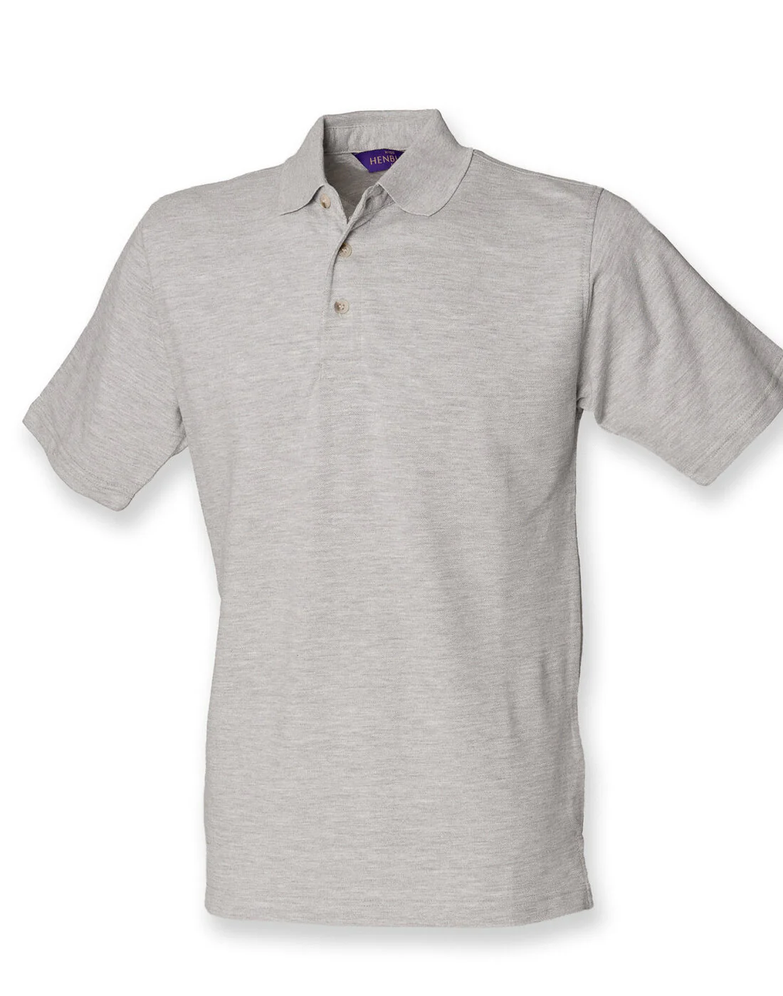 Henbury Classic Cotton Pique Polo Shirt - Image 5