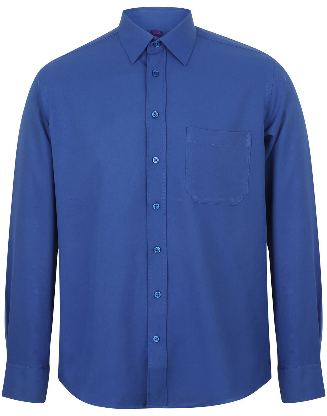Henbury Wicking Anti Bacterial Quick Dry Long Sleeve Shirt - Image 3