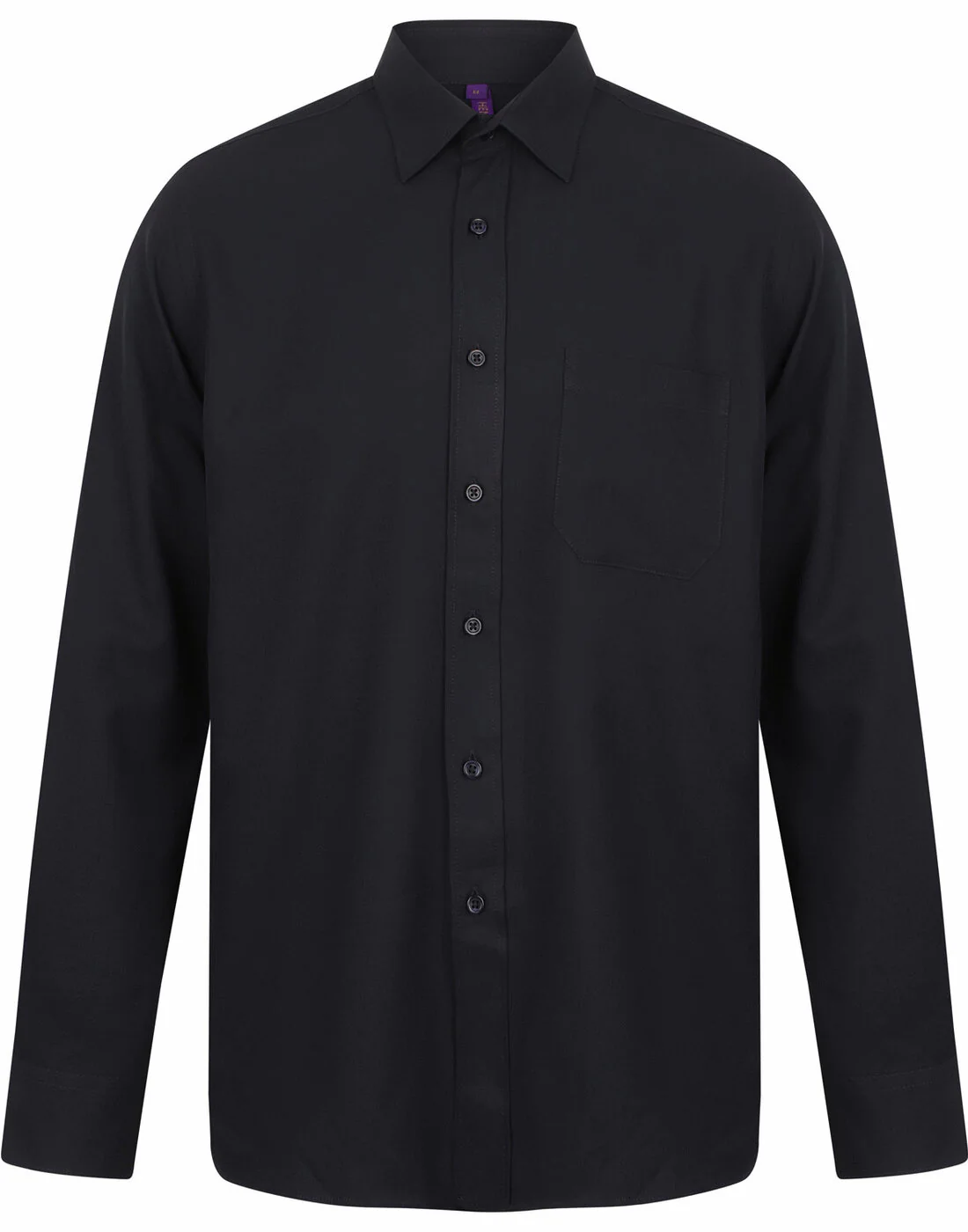 Henbury Wicking Anti Bacterial Quick Dry Long Sleeve Shirt - Image 5
