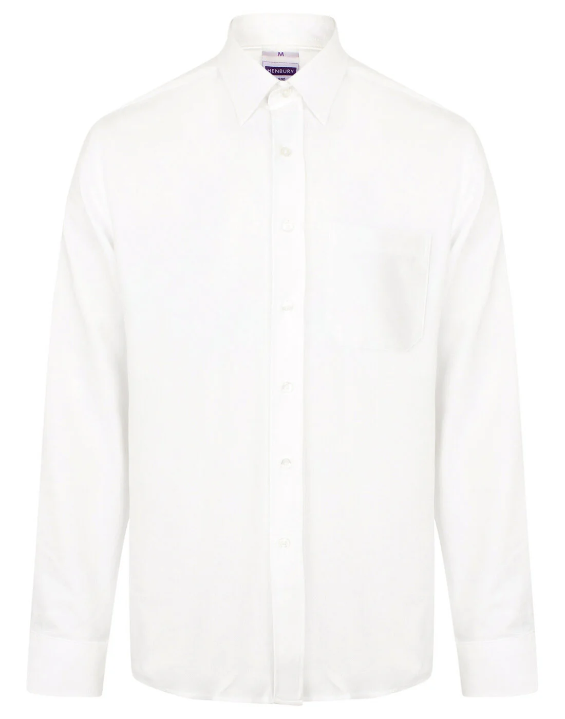 Henbury Wicking Anti Bacterial Quick Dry Long Sleeve Shirt - Image 6