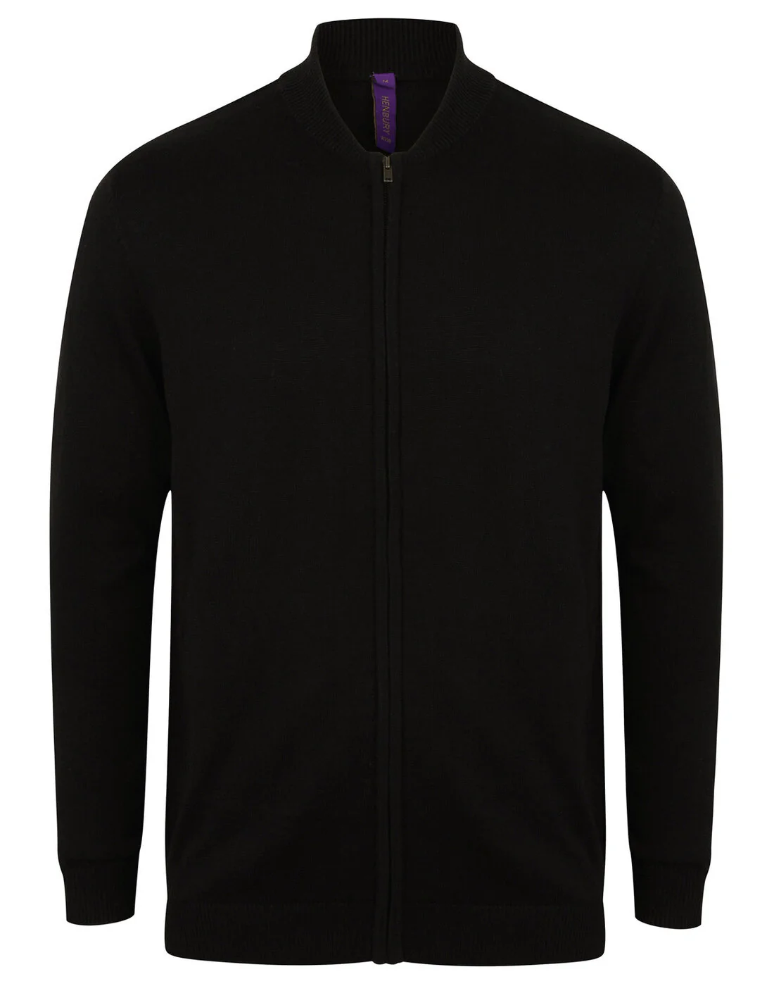 Henbury Unisex Zip Through Cardigan - Image 5