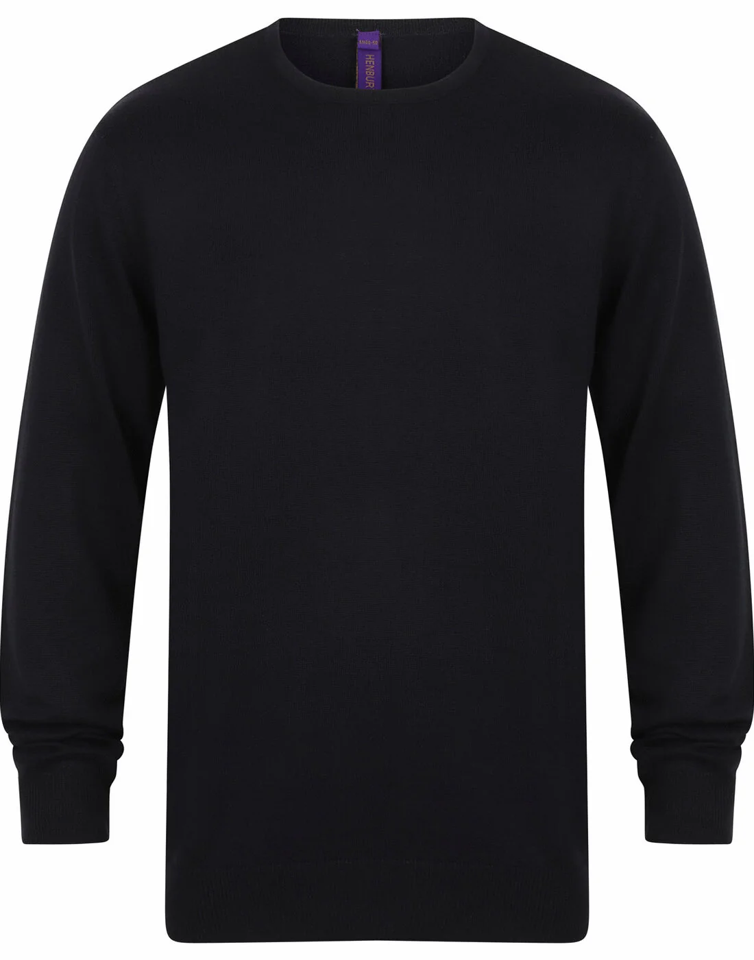 Henbury Lightweight Crew Neck Jumper - Image 4