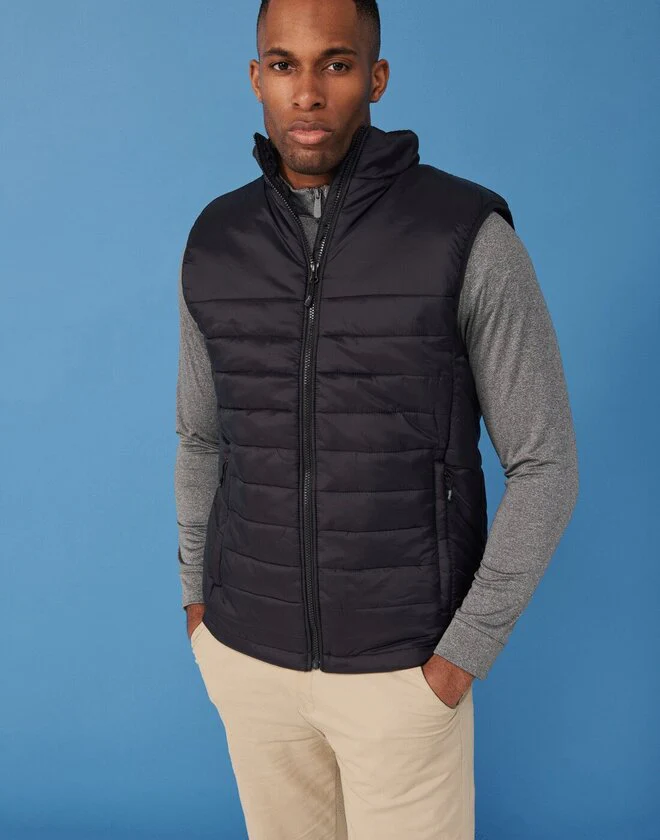 Henbury Unisex Padded Gilet - Image 2