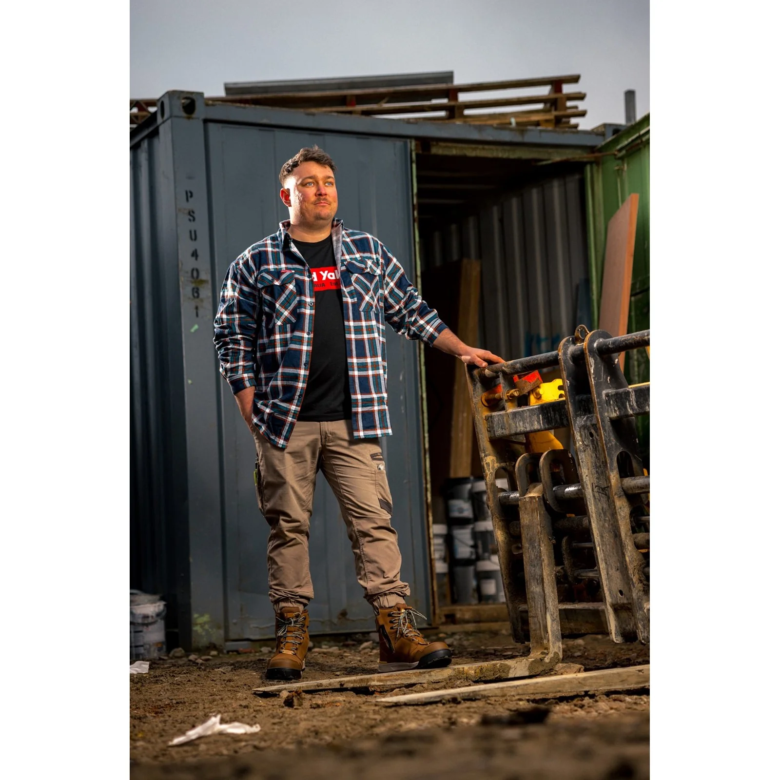 Hard Yakka Core Flannel Shirt - Image 4