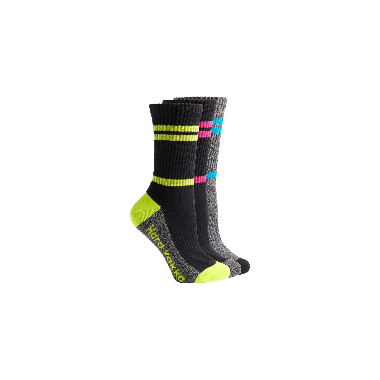 Hard Yakka Crew 3 Pack Work Sock - Image 3