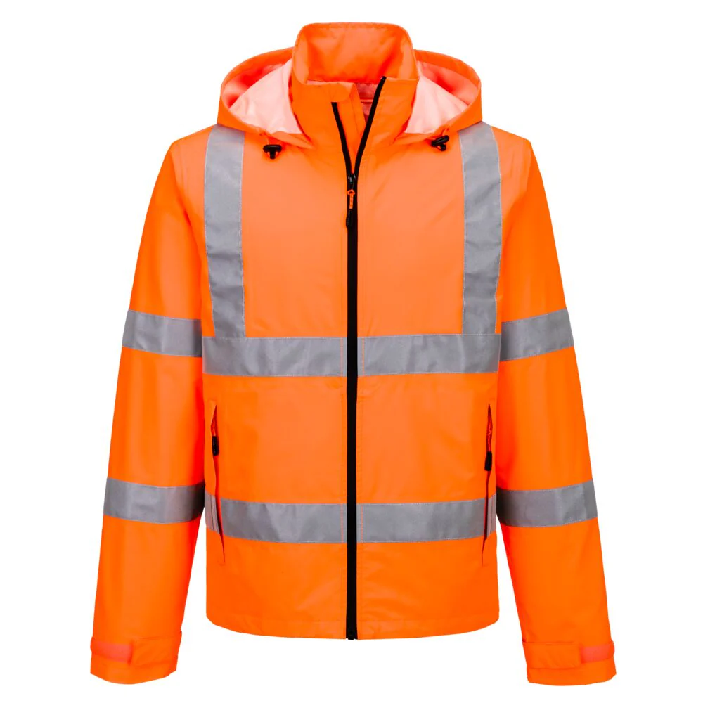 Portwest Hi-Vis Lightweight Packable Jacket - Image 3