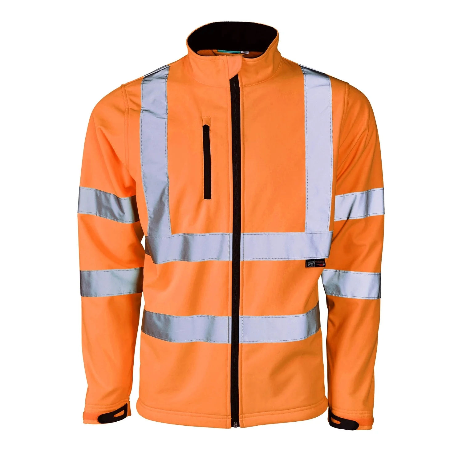 Supertouch Hi Vis Softshell Jacket - Image 2