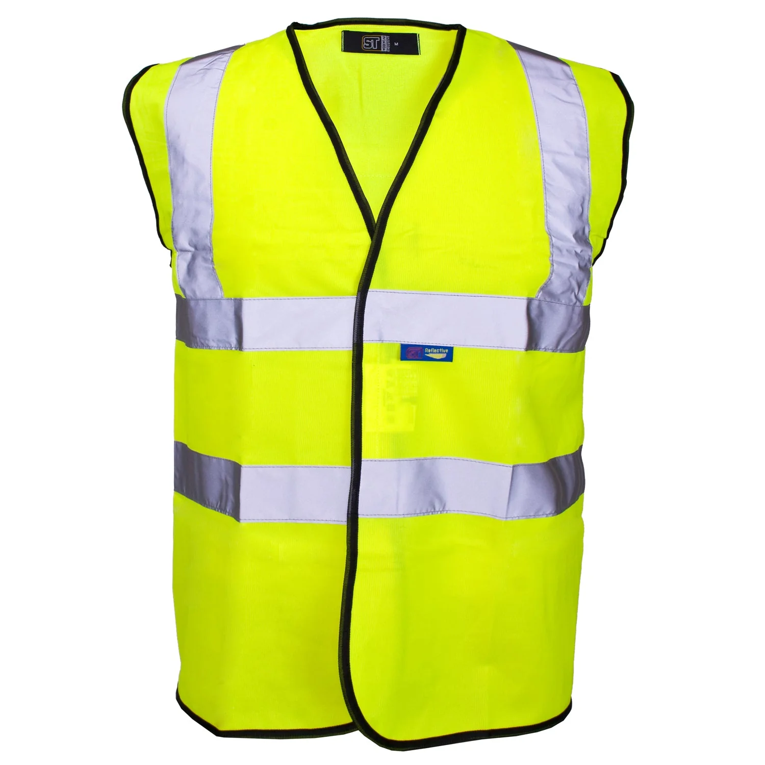 Supertouch Best Hi Vis Vest - Velcro - Orange/Yellow - Image 2