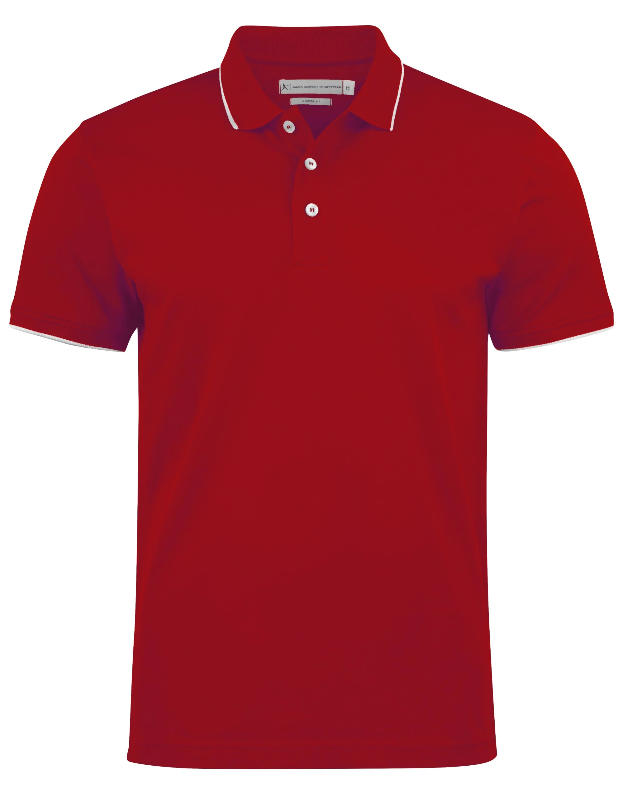 James Harvest Greenville Modern Polo Shirts - Image 3