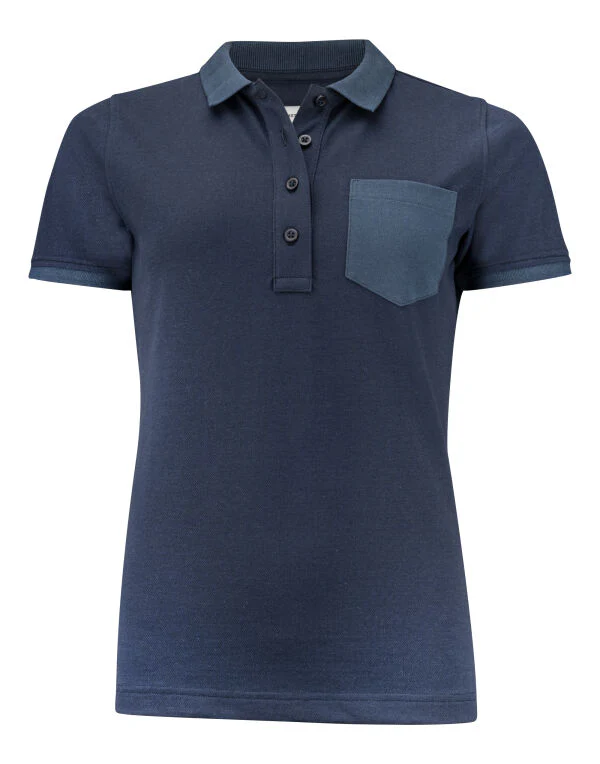 James Harvest Ladies Pinedale Piqué Polo - Image 2