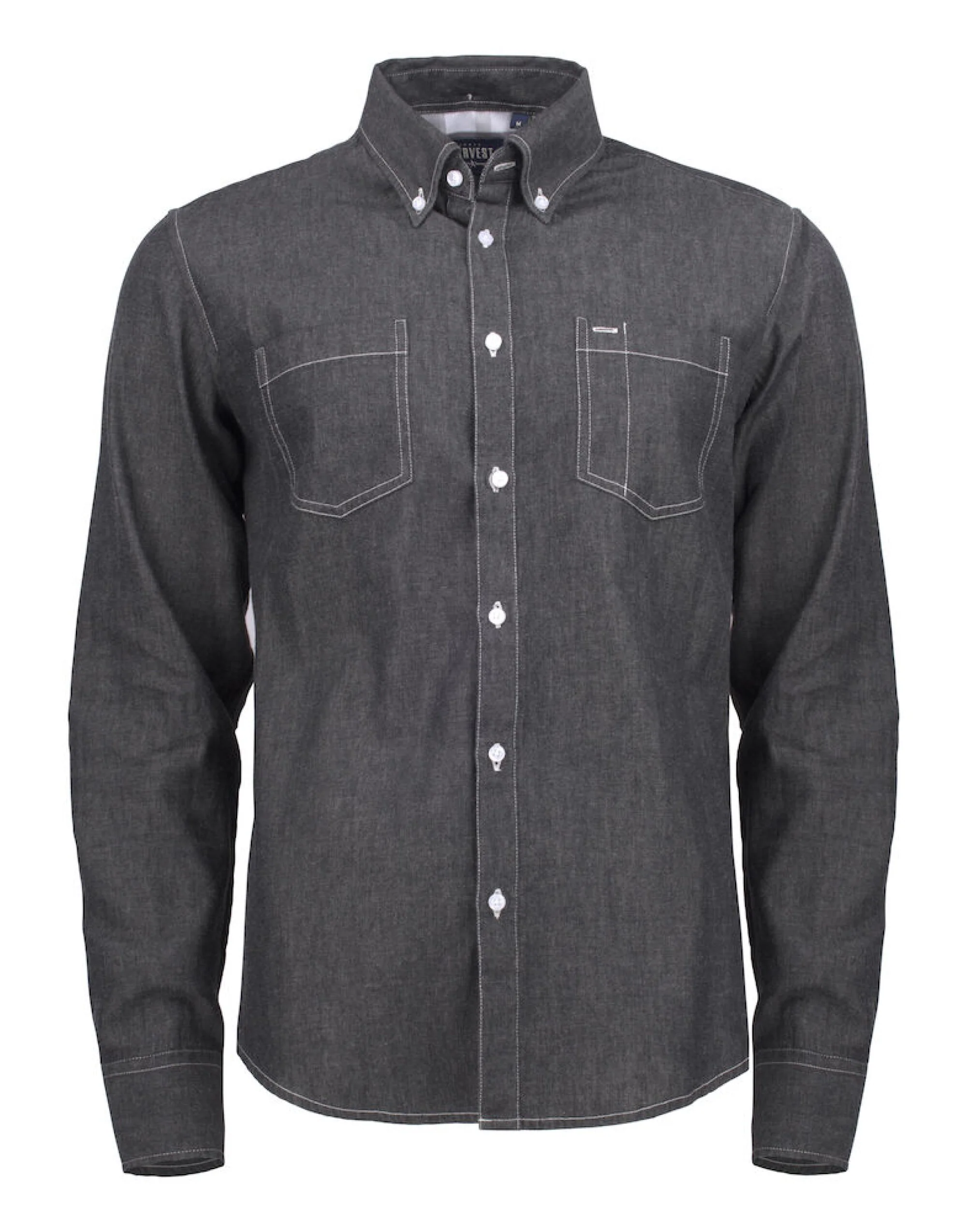 James Harvest Jupiter Denim Look Shirt - Image 2