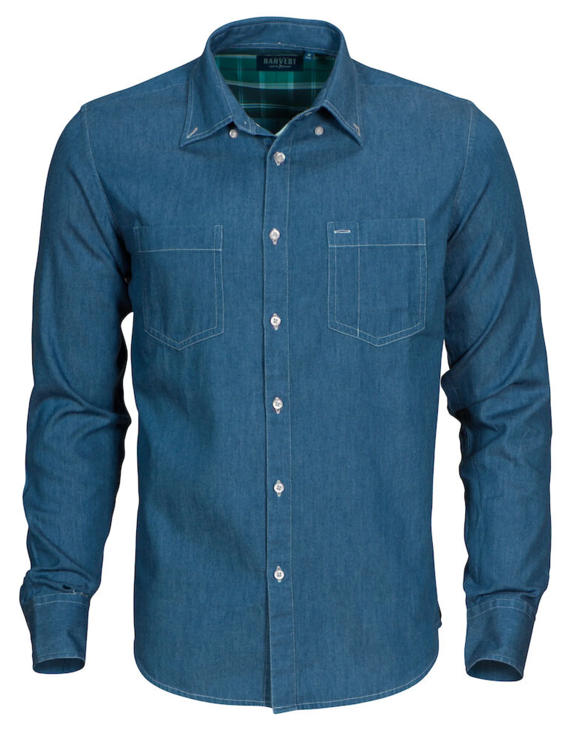 James Harvest Jupiter Denim Look Shirt - Image 3