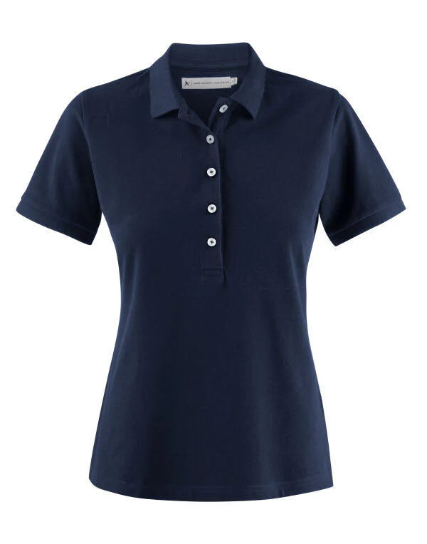 James Harvest Ladies Sunset Pique Polo Shirt