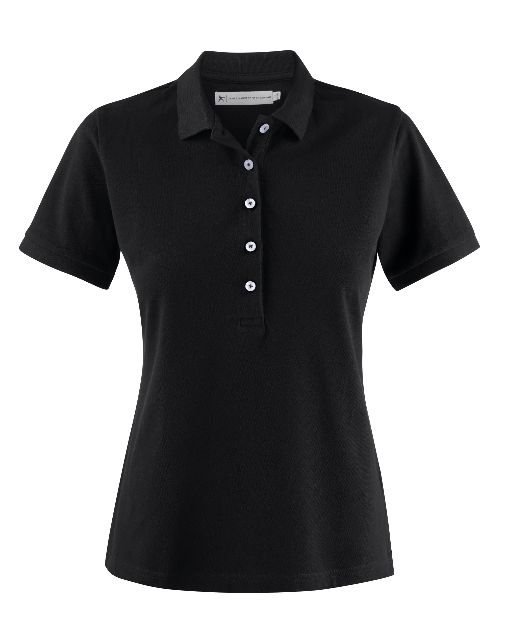 James Harvest Ladies Sunset Pique Polo Shirt - Image 2