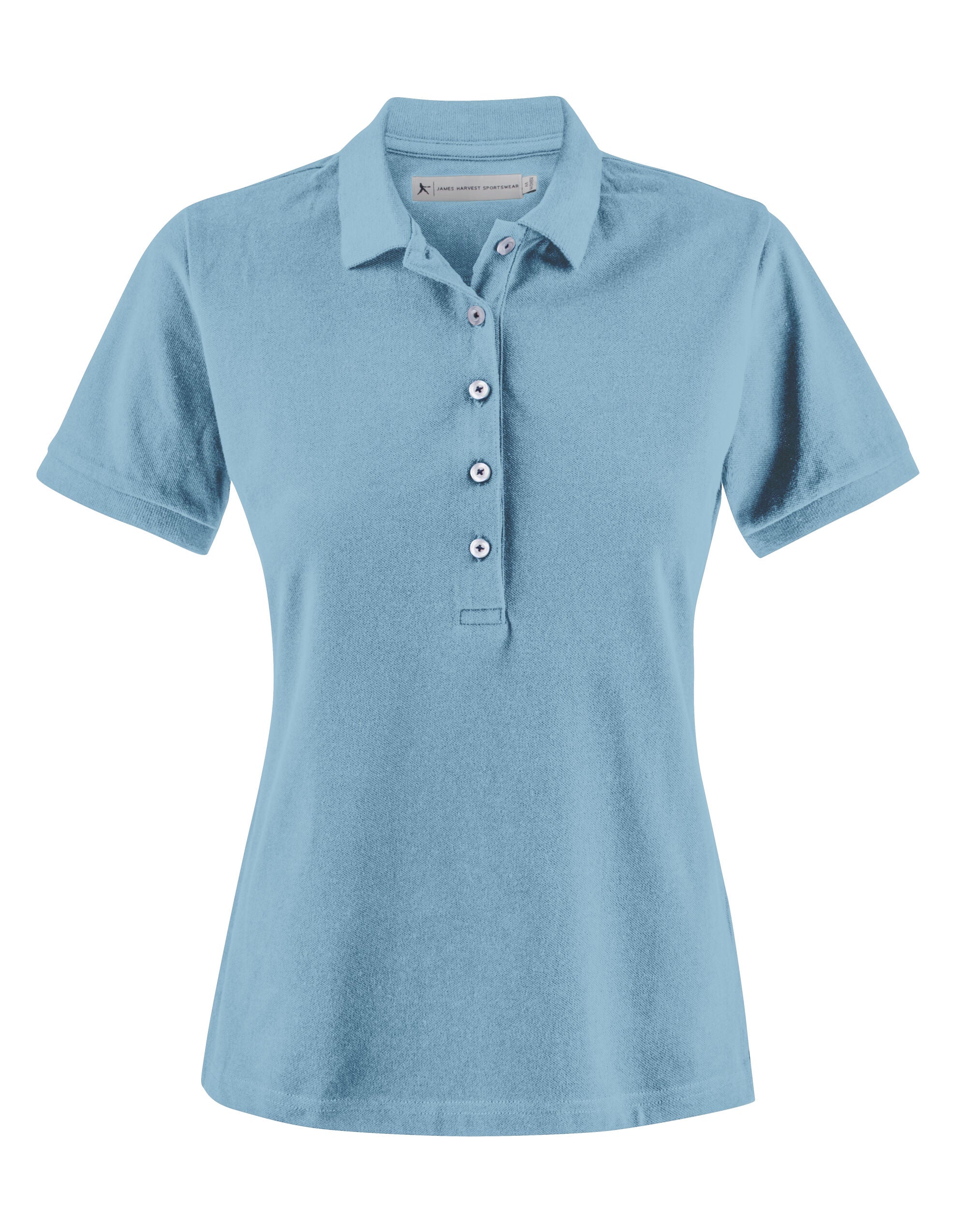 James Harvest Ladies Sunset Pique Polo Shirt - Image 4