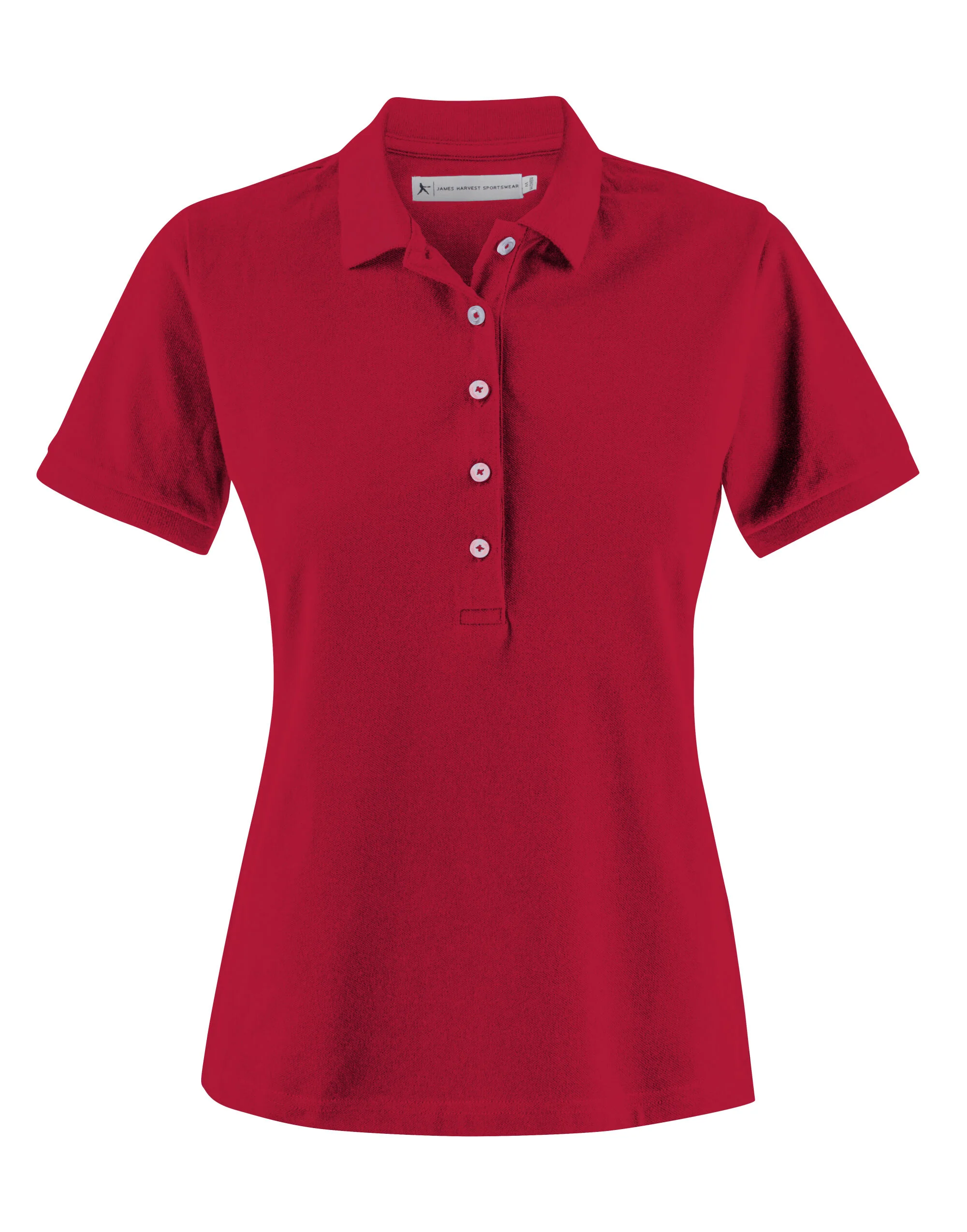 James Harvest Ladies Sunset Pique Polo Shirt - Image 7