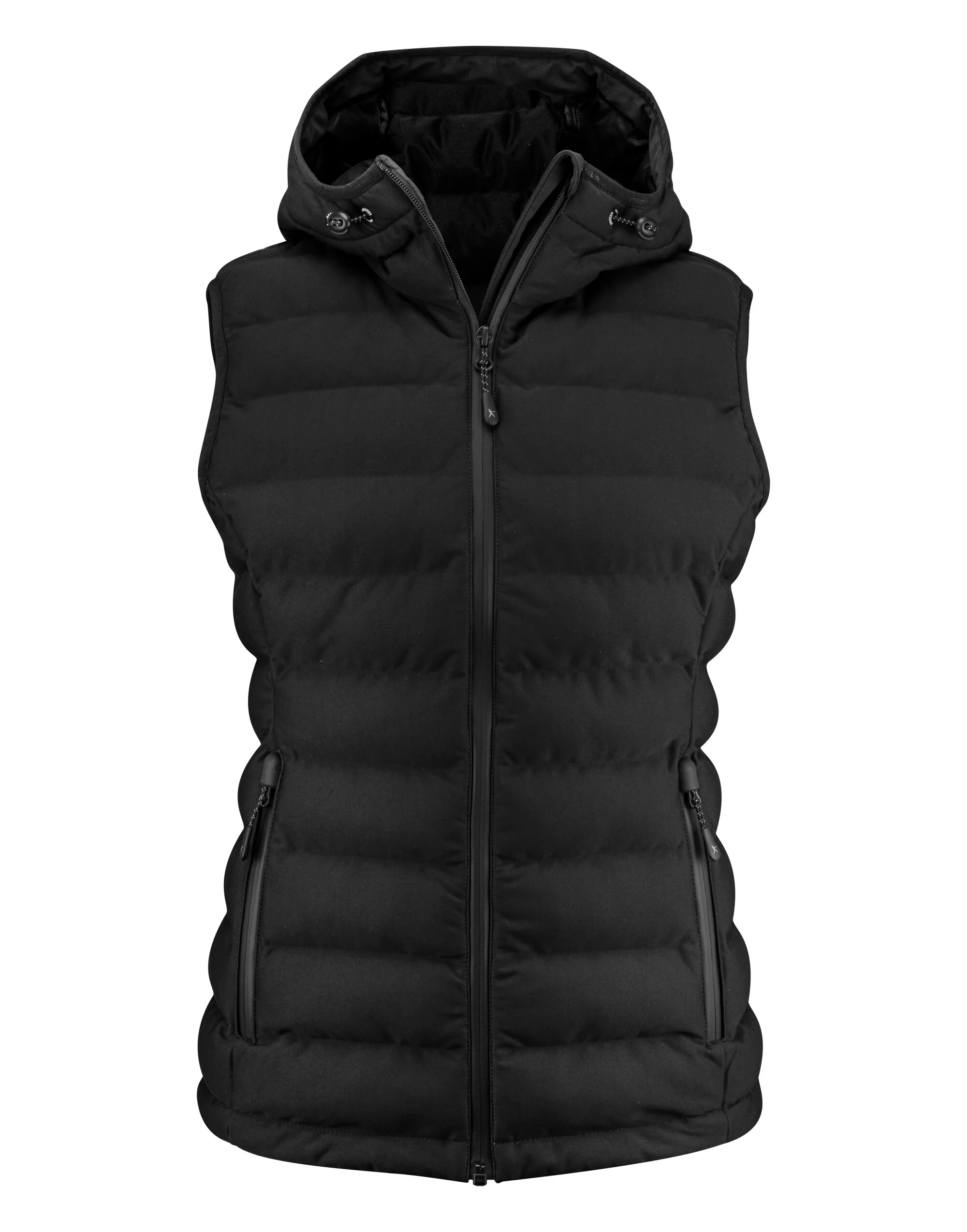 James Harvest Ladies Woodlake Heights Padded Vest - Image 2