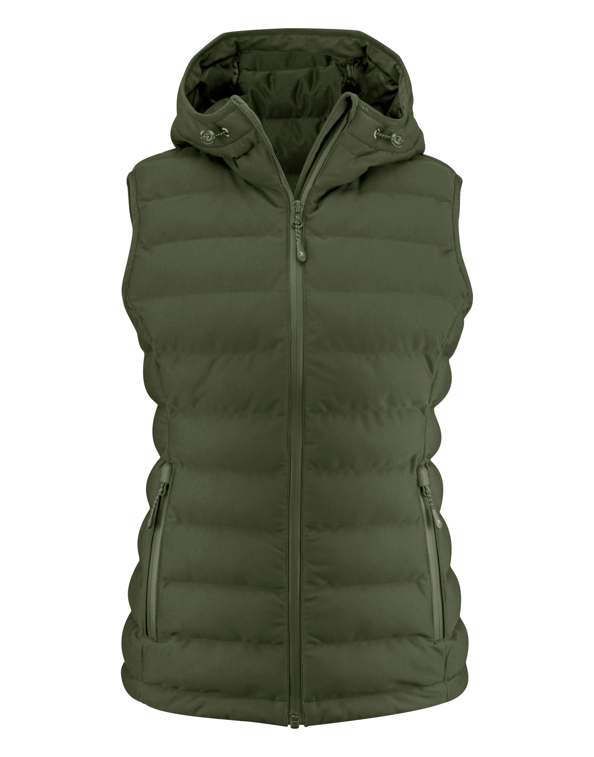 James Harvest Ladies Woodlake Heights Padded Vest - Image 3