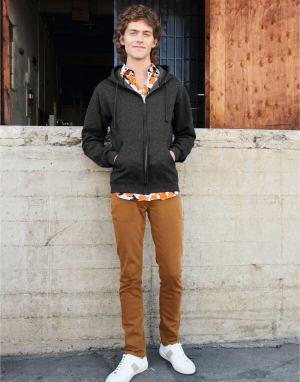 Jerzees NuBlend Full-Zip Hooded Sweatshirt