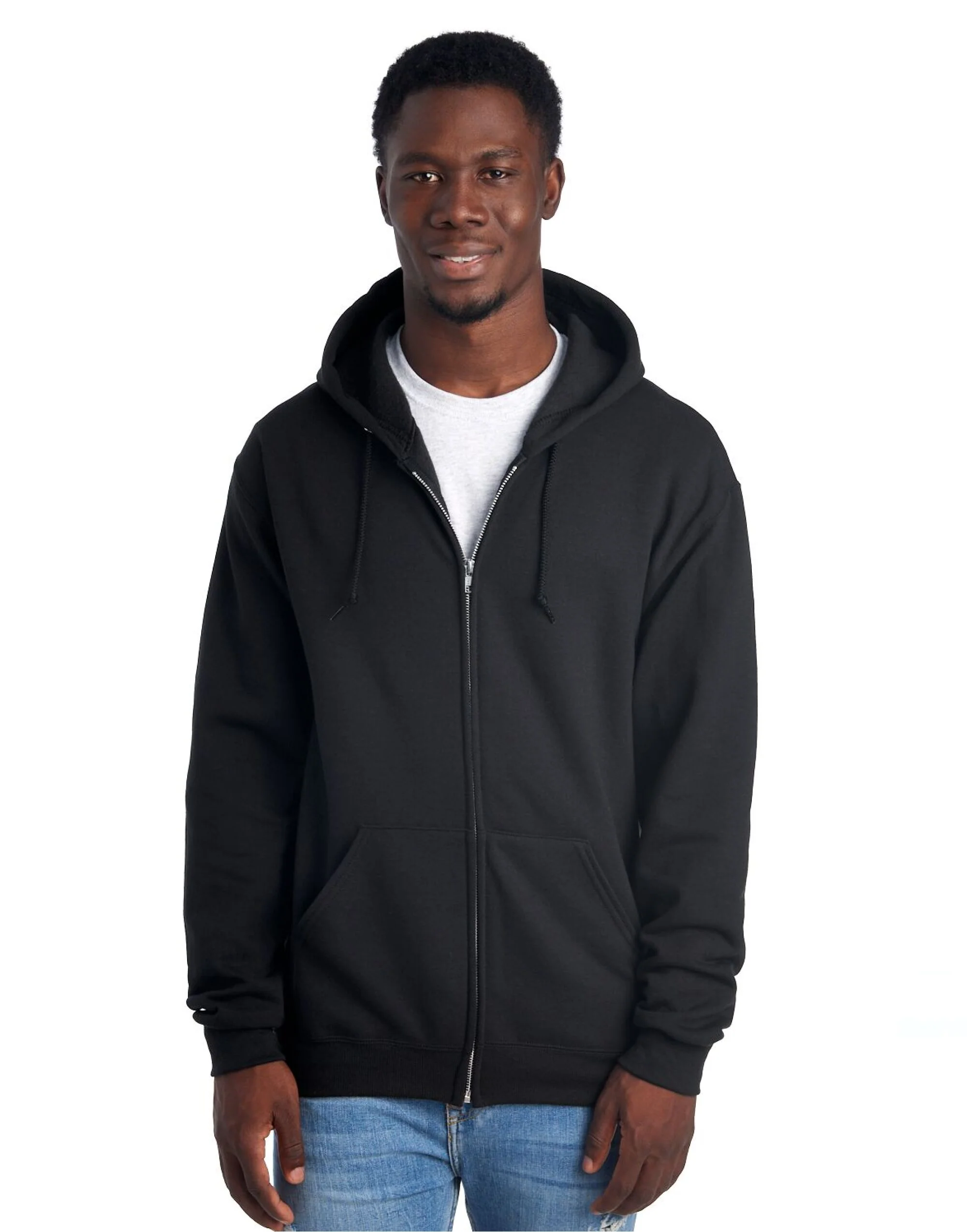 Jerzees NuBlend Full-Zip Hooded Sweatshirt - Image 3