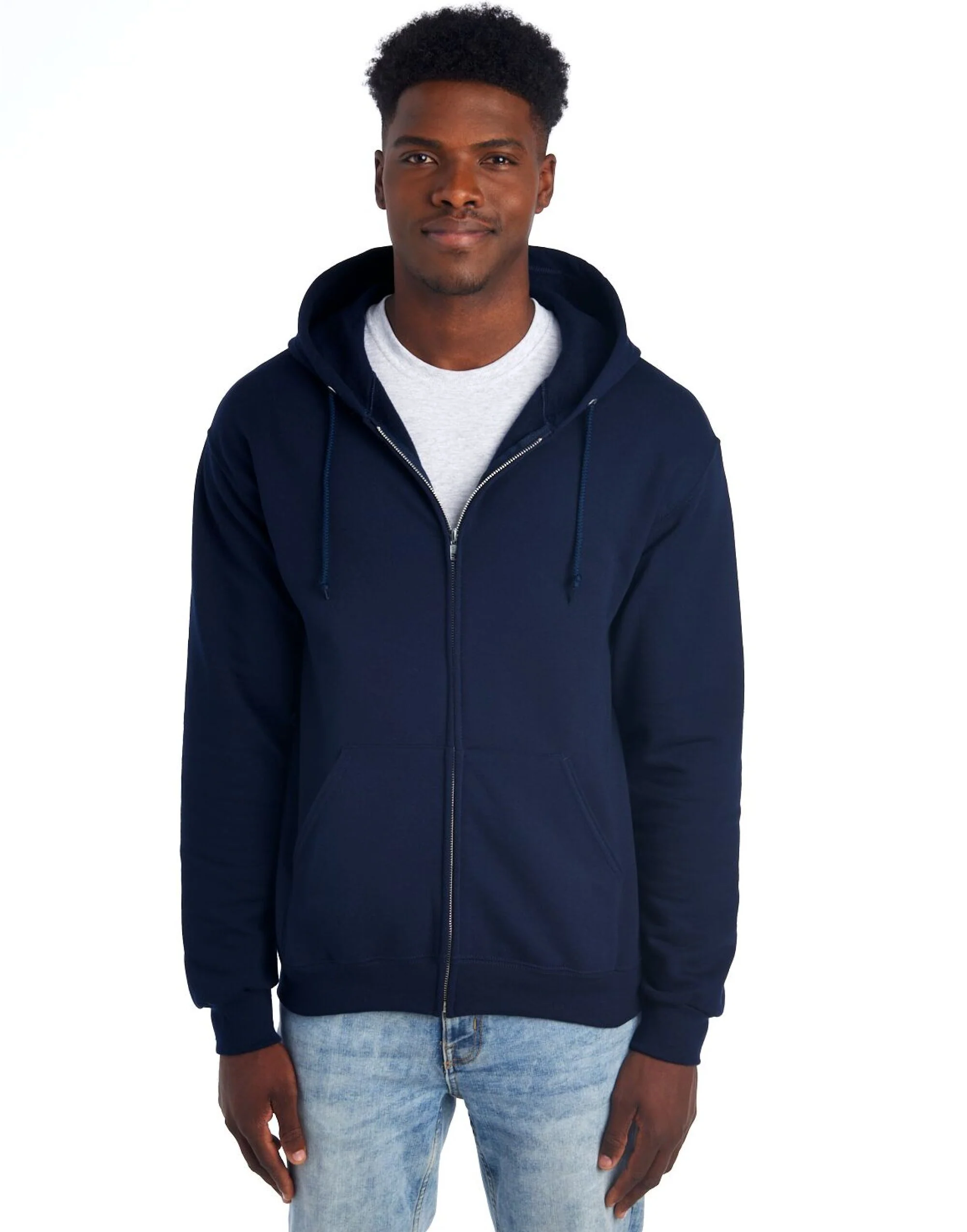 Jerzees NuBlend Full-Zip Hooded Sweatshirt - Image 5
