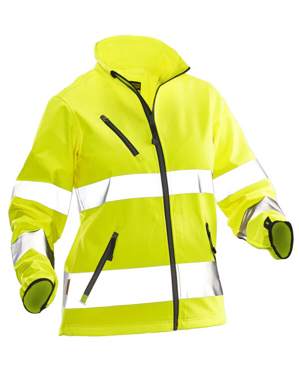 Jobman Women'S Softshell Jacket Hi-Vis