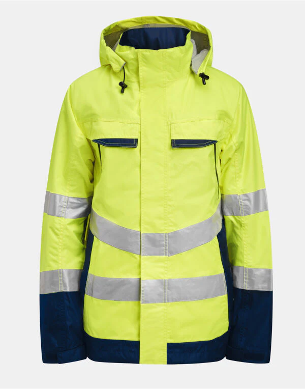 Jobman Shell Jacket Hi-Vis - Image 10