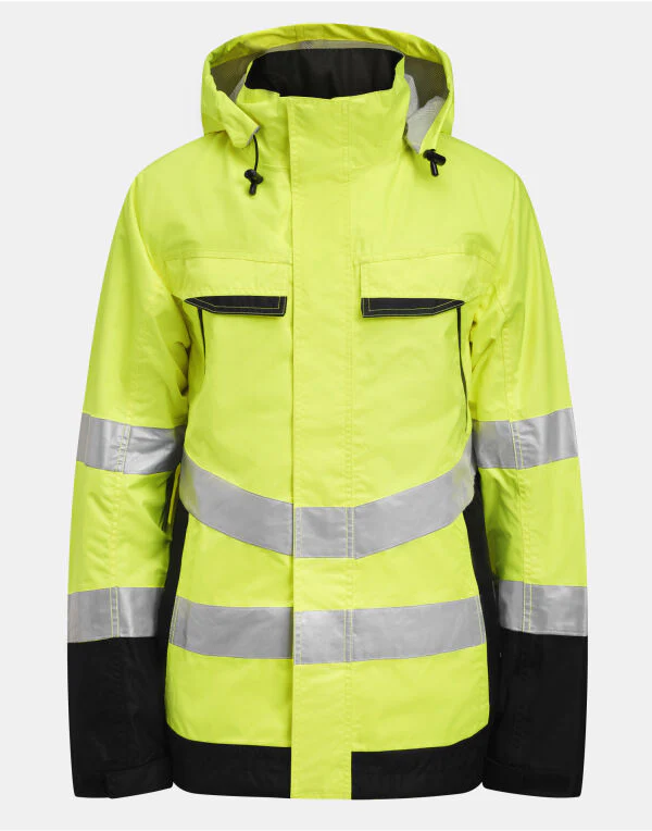 Jobman Shell Jacket Hi-Vis - Image 11