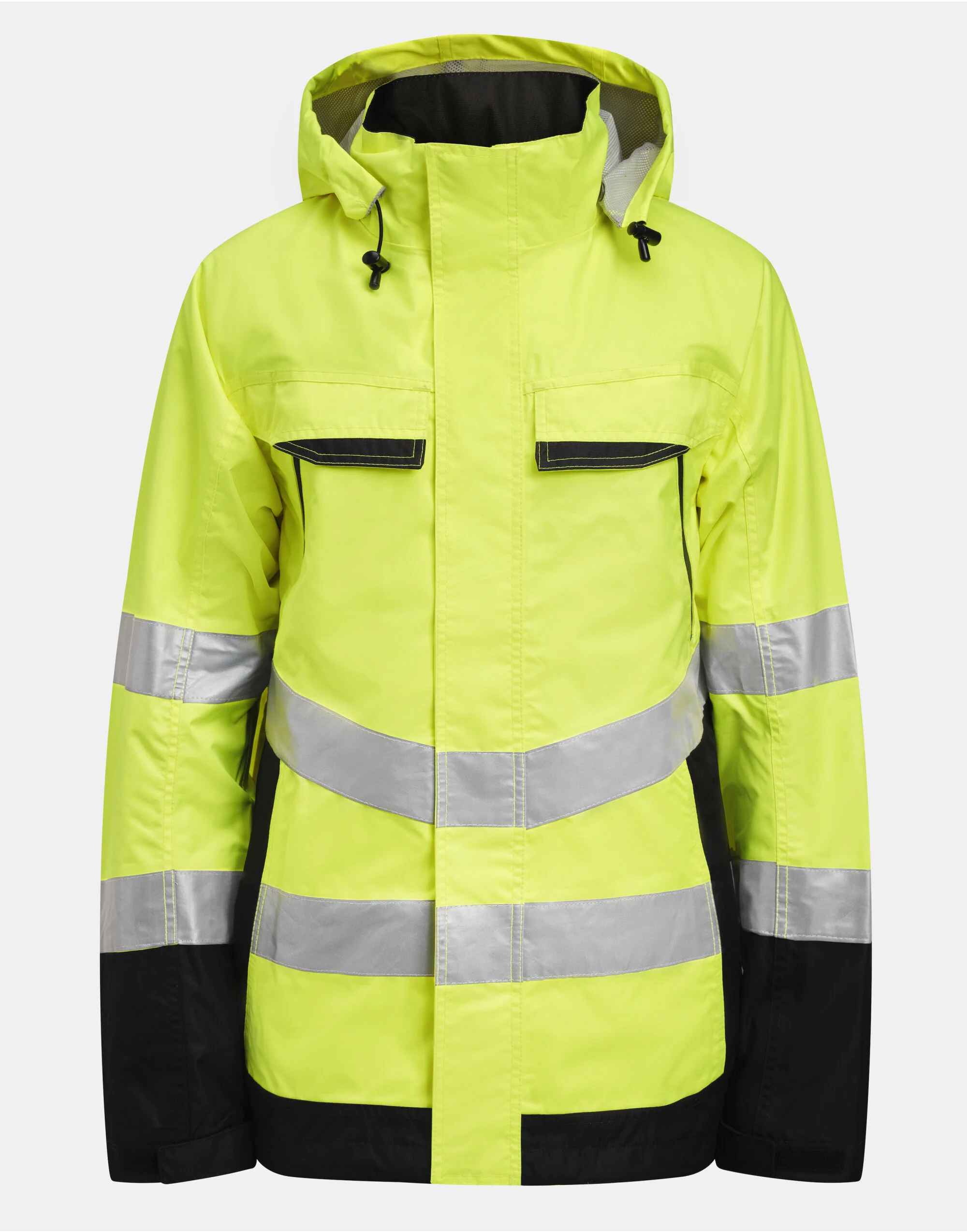 Jobman Shell Jacket Hi-Vis - Image 12
