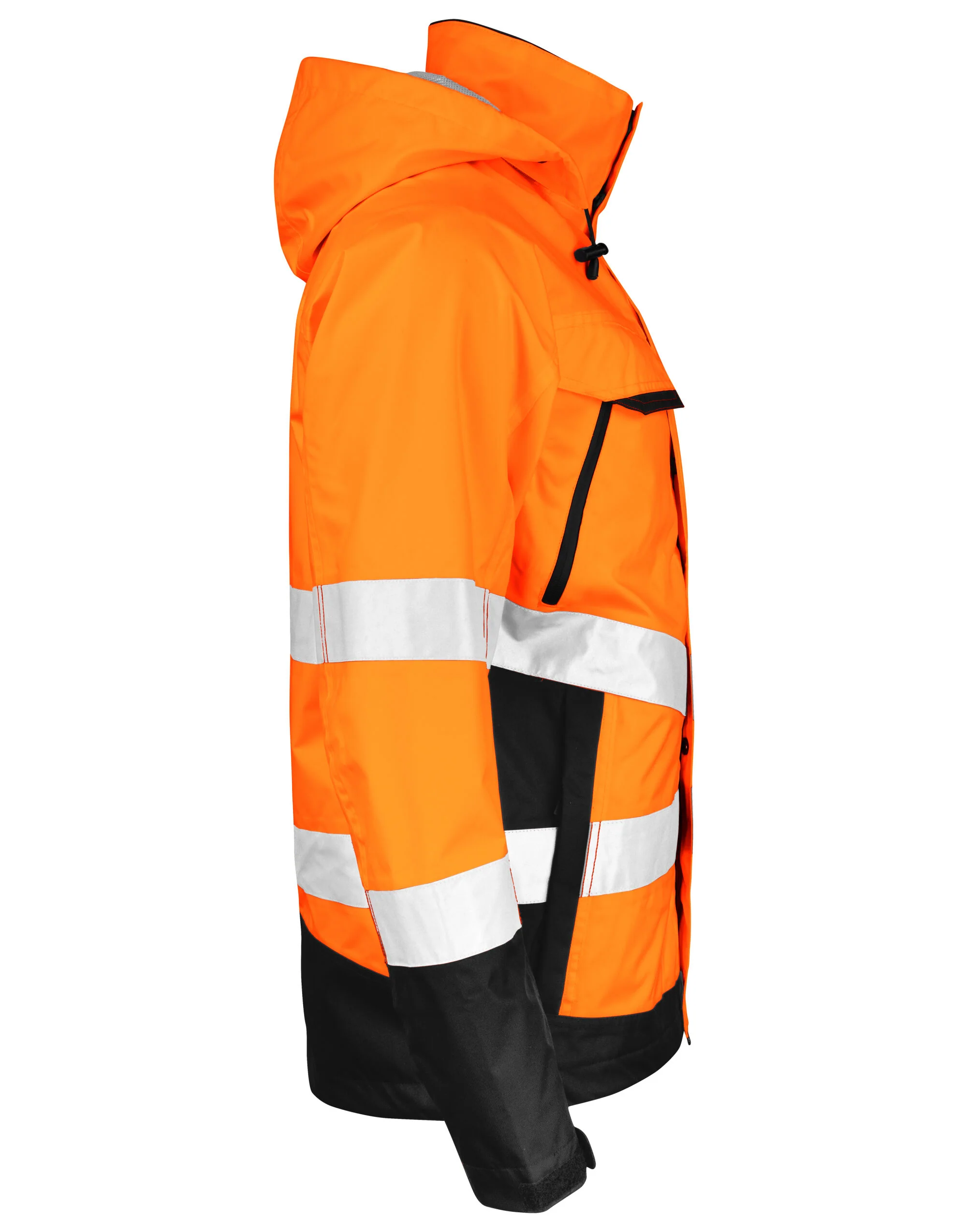 Jobman Shell Jacket Hi-Vis - Image 5