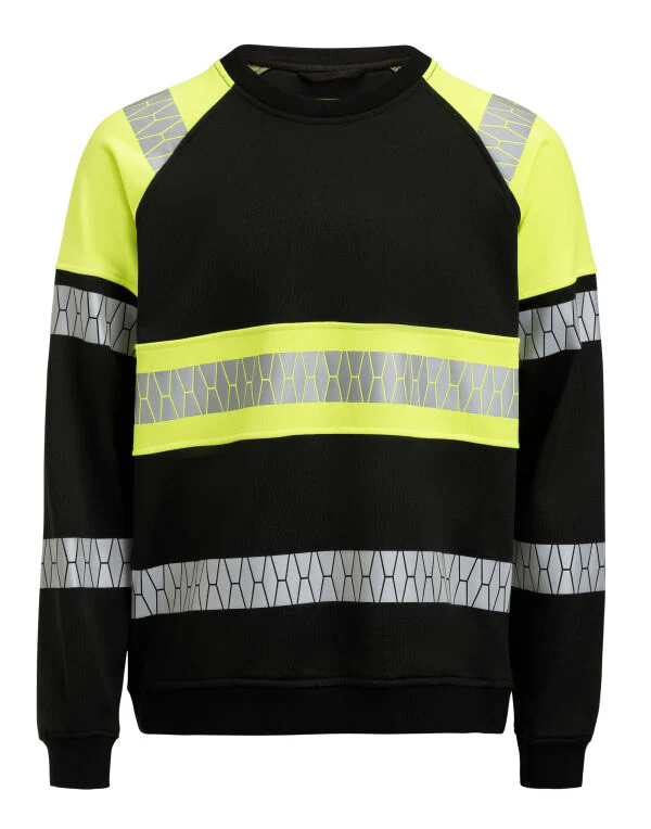Jobman Sweatshirt Hi-Vis - Image 4