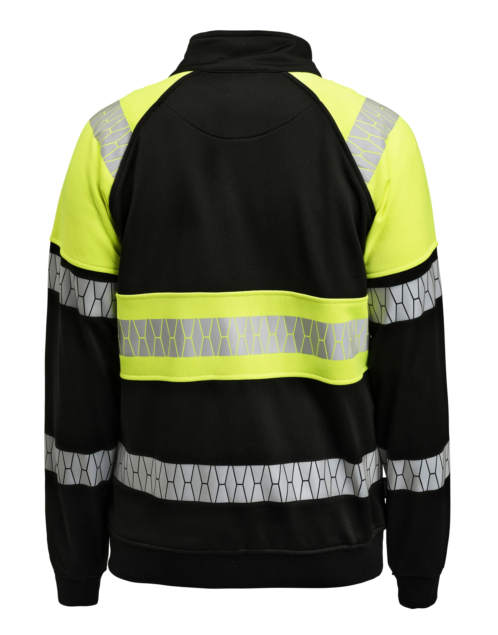 Jobman Sweatshirt Full-Zip Hi-Vis - Image 3