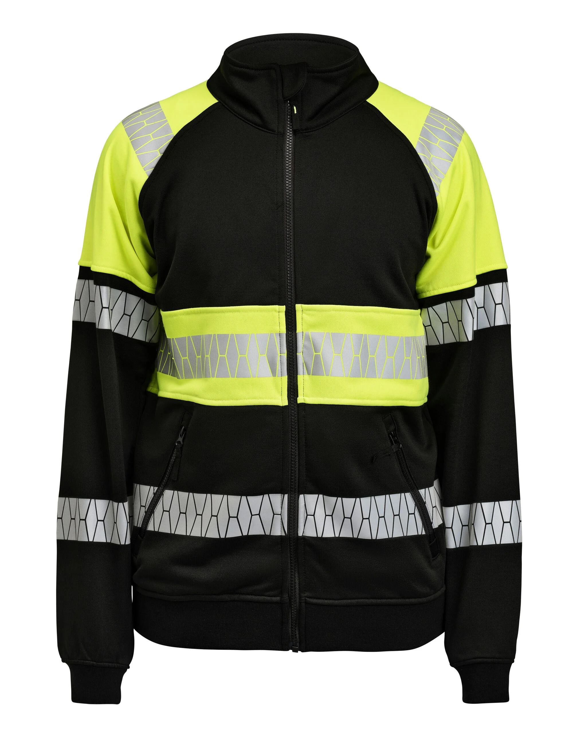 Jobman Sweatshirt Full-Zip Hi-Vis - Image 5