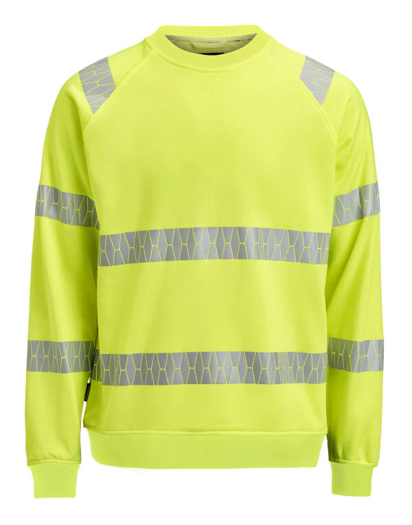 Jobman Sweatshirt Hi-Vis - Image 4