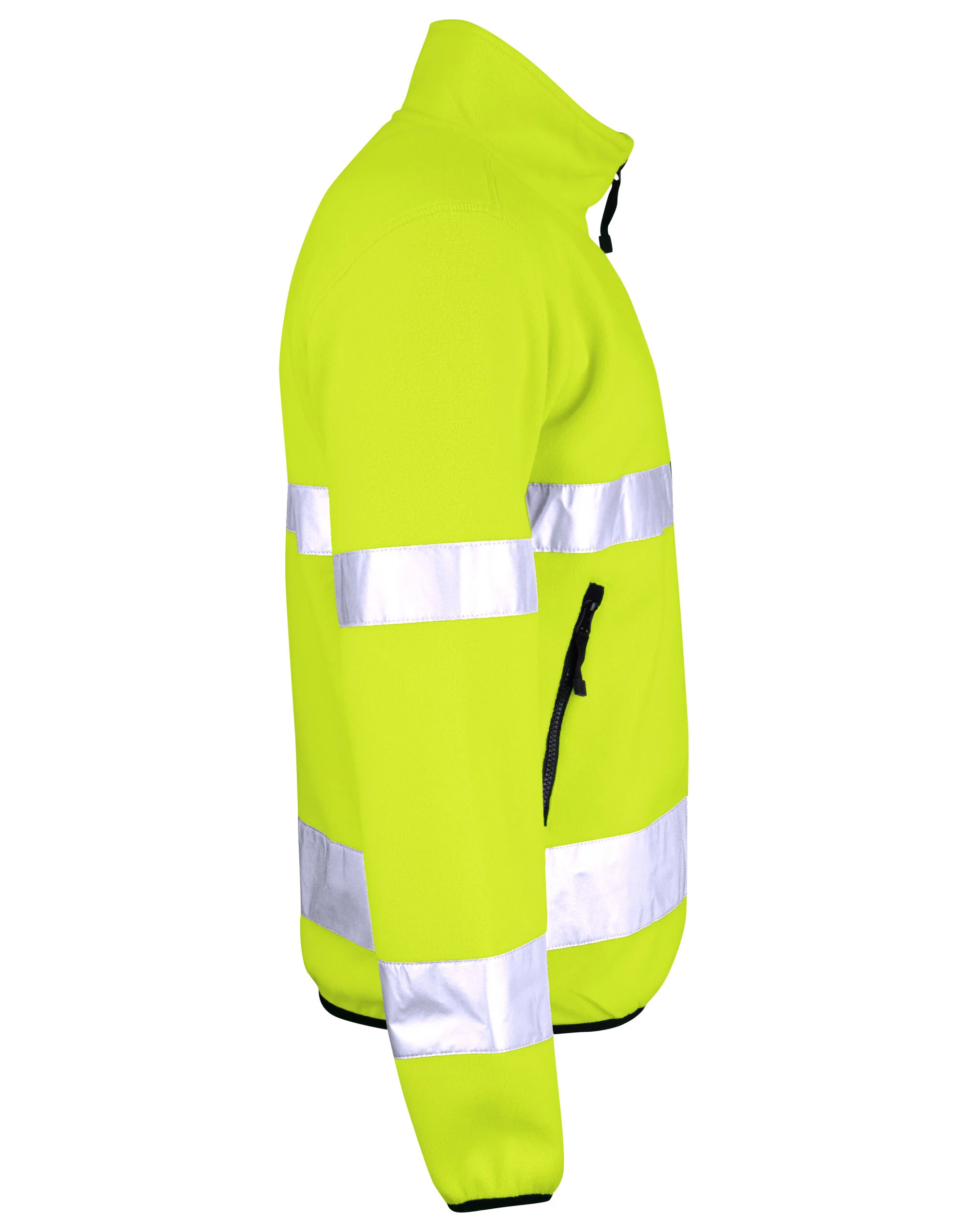 Jobman Fleece Jacket Hi-Vis - Image 2