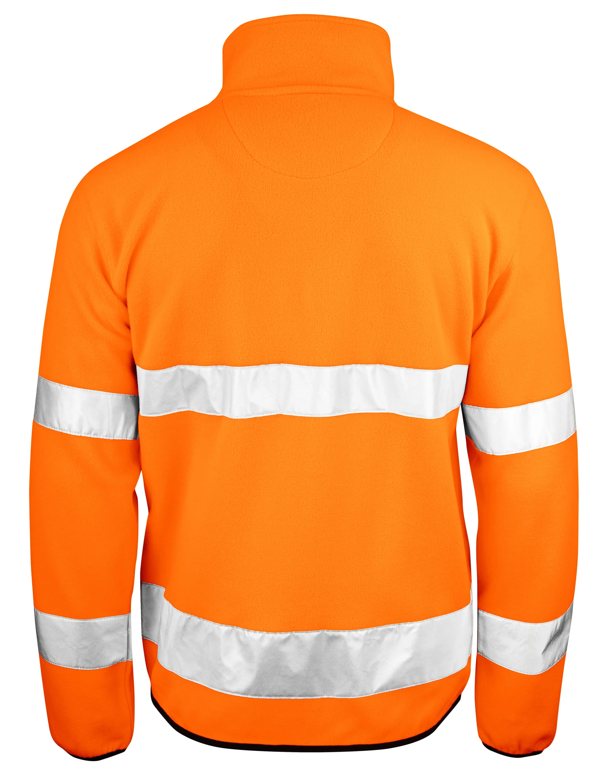 Jobman Fleece Jacket Hi-Vis - Image 4