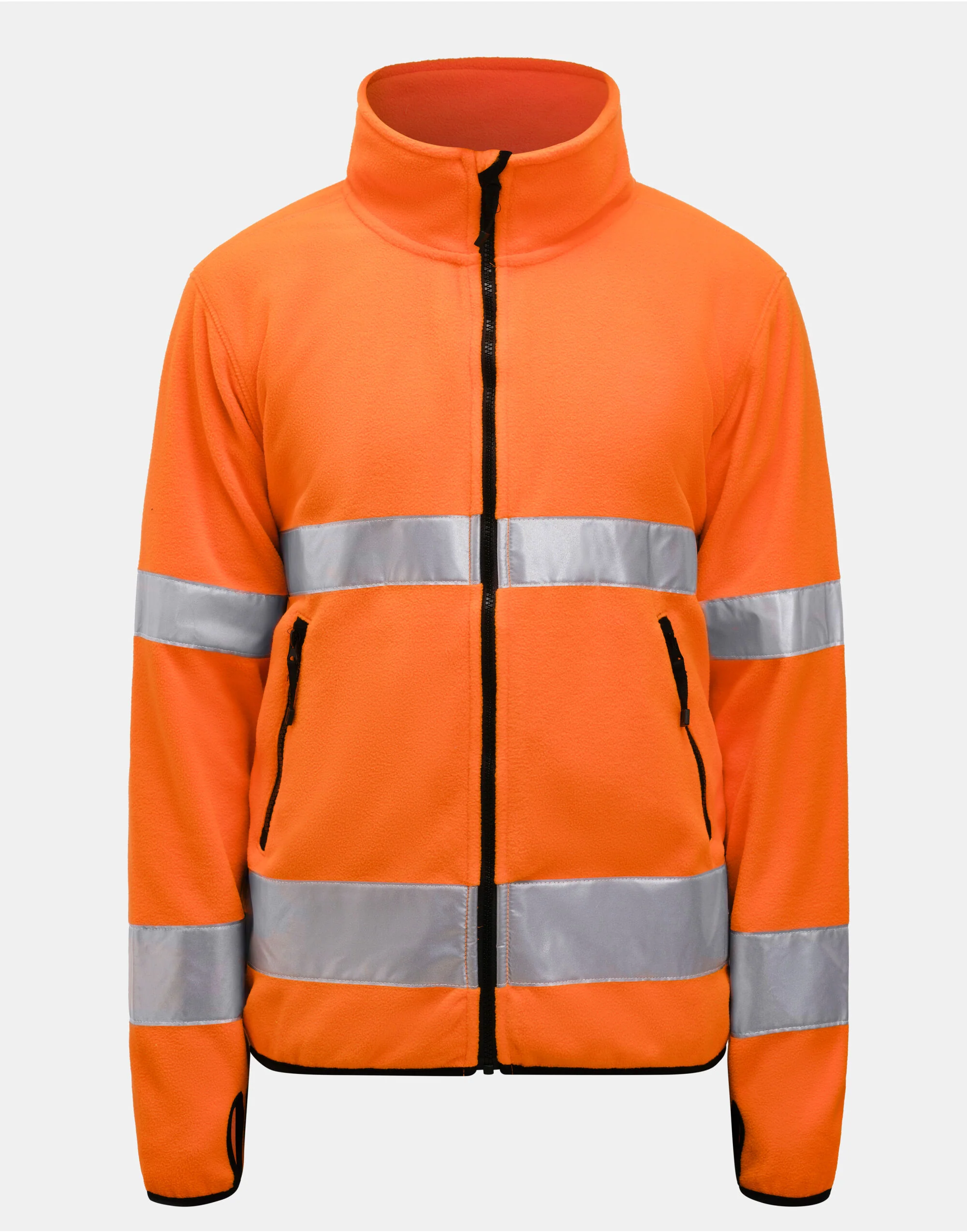 Jobman Fleece Jacket Hi-Vis - Image 9