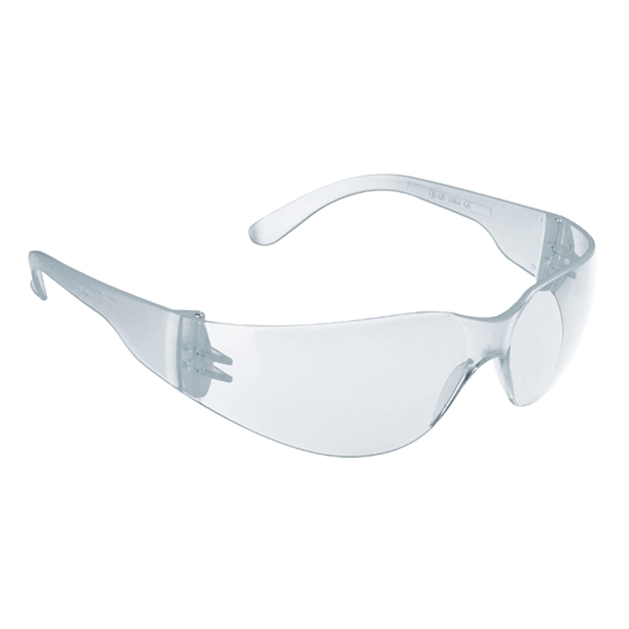 JSP Junior Stealth 7000 Safety Specs - Clear Lenses - Clear Frames