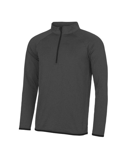 Just Cool by AWDis Cool 1/2 Zip Sweat - JC031 - Image 2