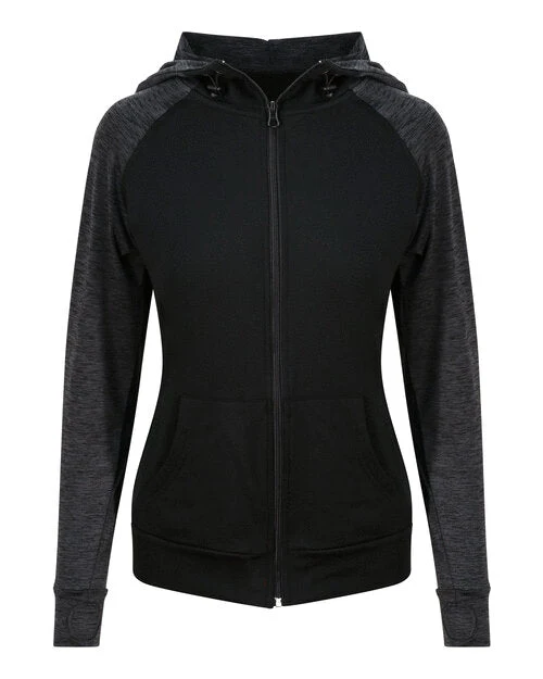 Just Cool by AWDis Girlie Cool Contrast Zoodie - JC058 - Image 3