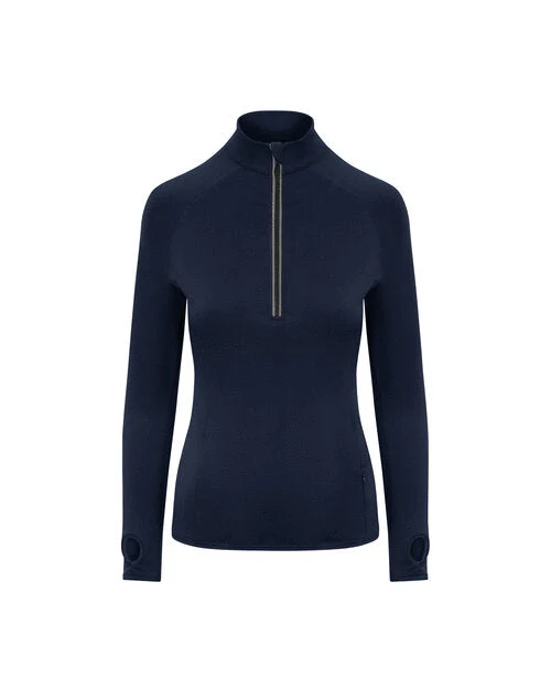 Just Cool by AWDis Womens Cool Flex 1/2 Zip Top - JC035 - Image 2