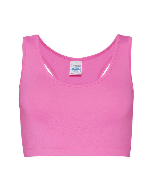 Just Cool by AWDis Womens Cool Sports Crop Top - JC017 - Image 3