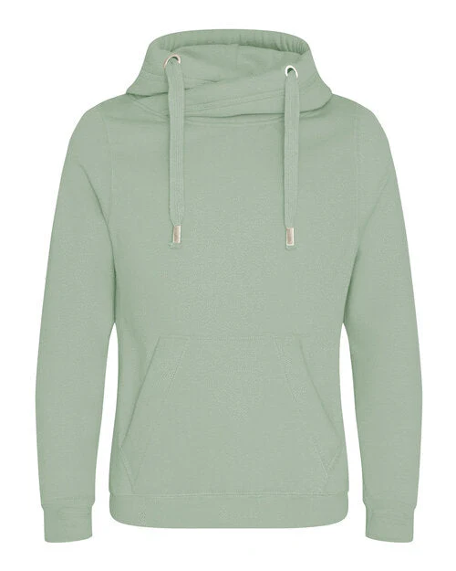 Just Hoods by AWDis Cross Neck Hoodie - JH021 - Image 6