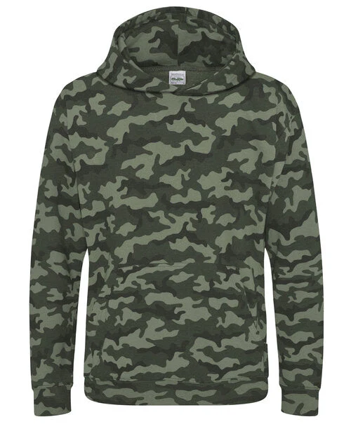Just Hoods by AWDis Kids Camo Hoodie - JH014B - Image 3