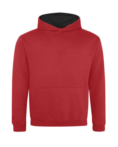 Just Hoods by AWDis Kids Varsity Hoodie - JH003B - Image 5